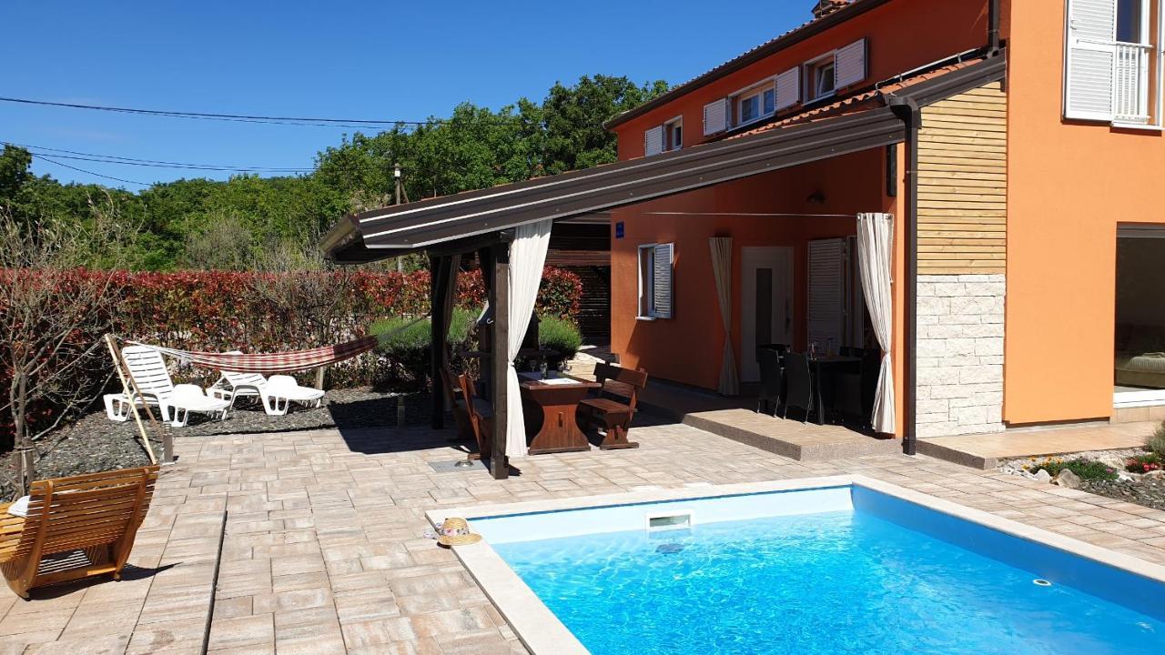 Villa Kras Rabac Labin Ripenda Pool Ripenda Kras Exterior foto